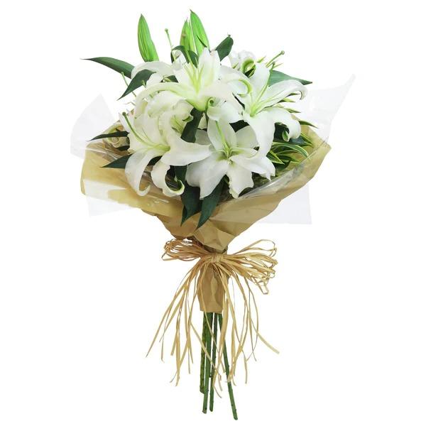 White lilies bouquet product950